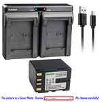 Kastar Battery Dual Charger For Jvc BN-V428 & GR-DVL313 GR-DVL315 GR-DVL317. Fixed Price $58.99.