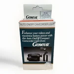 Geneva Camlite Camcorder Light Auto On Off Video Vhs-c Jvc PF-936. Fixed Price $29.99.
