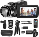 2.7K Video Camera 42MP 3'' Screen Camcorder For Vlogging With Remote Control. Fixed Price $112.49.
