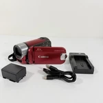 Canon Legria FS306 Camcorder Red 41X Zoom Digital Video Camera Charger Working +. Fixed Price $127.80.