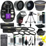 Nikon D750 W 24-120MM Dslr Camera Full Hd Accessory Kit Lenses Flash Backpack. Fixed Price $258.14.