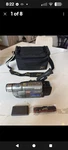 Jvc GR-SXM235U Compact Vhs Camcorder W/ Batteries, Carry Strap, And Bag. Fixed Price $75.00.