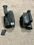 Lot 2 Cameras Panasonic PV-IQ575D Palmcorder Camcorder Pro 850 Untested. Fixed Price $30.00.