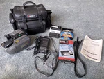 Panasonic Palmcorder Vhs-c Camcorder PV-L60 Bundle Tested . And Many Extras. Fixed Price $150.00.