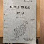 Canon UC1A Video Camera Repair Manual Service Guide. 8MM Camcorder. Fixed Price $40.00.