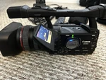 Canon Xh A1S Hdv 1080I Camcorder, Azden Shotgun Mic, Sony Headphones, Camera Bag. Fixed Price $199.50.