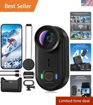 4K Mini Body Action Cameras Pov Cam, 64GB Sports With Audio Video.... Fixed Price $242.50.