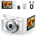 4K 72MP Autofocus Vlogging Camera Digital 18X Zoom 270 Flip Screen 64GB. Fixed Price $39.99.