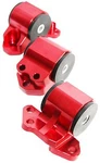 Emusa Billet Engine Hole Mount Kit Fit 92-00 Civic 93-97 Del Sol Red. Fixed Price $1092.02.