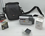 Canon DC410 Dvd Camcorder With 41X Optical Zoom New Battery & Charger W/case!!!!. Fixed Price $69.87.