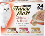 Purina Fancy Feast Chicken And Beef Classic Pate 3 Ounce (pack Of 24), Other. Fixed Price $36.64.