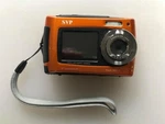 Svp Aqua 5800 18.0MP Dual Screen Waterproof Digital Camera - Good Condition. Fixed Price $22.00.