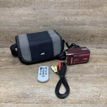 Jvc Everio Hard Disc Camcorder GZ-MG330RU 30GB Red With Bag Untested. Fixed Price $52.99.