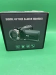 Zimoce 4K 60FPS Video Camera Camcorder With Hdmi Cable, 48MP Vlogging. Fixed Price $69.99.