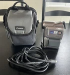 Canon Elura 50 Minidv Camcorder 10X Optical Zoom Lcd Case Cable Battery. Fixed Price $69.99.