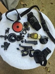Garmin Virb Elite Camcorder - Black/white, Lots Of Accessories, Needs Batt. Fixed Price $132.00.