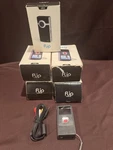 5 Flip Ultra Video Camera 200MIN Model U1120, Pocket Size, White/pink. Fixed Price $129.99.