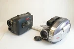 1-LOT Of Panasonic PV-L672D & Minolta C-560C Vhs-c Camcorders Is Parts Repair. Fixed Price $30.00.