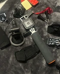 Gopro CHDCQ-102 Hero Session With Floating Hand Grip & Attachments. Fixed Price $120.00.