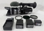 Sony NEX-VG10 With SEL18200 Lens 128GB Sd Card 3 Batteries Charger Read. Fixed Price $299.99.