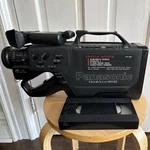 Must Plug In Panasonic Omnimovie PV-604 Vhs Camcorder 6X Zoom W/ Case Ac Adapter. Fixed Price $250.00.