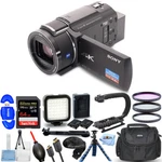 Sony Uhd 4K Handycam Camcorder FDR-AX43A/B 15PC Accessory Bundle. Fixed Price $1189.99.