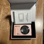 Saneen Digital Camera 4K 64MP Photography Video, Wifi, Pink. Fixed Price $19.99.