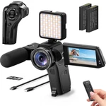 Yatao UHD2K-8K Video Camcorder 48/75MP Vlogging Camera For Youtube Dual-view. Fixed Price $116.65.