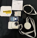 INSTA360 Go Ultra Action Camera 12MP Wi-fi Usb-c White W/ Case Strap Cables. Fixed Price $295.00.