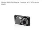 Minolta MNCD450 1080P Car Camcorder W/ 4.0" Lcd Monitor, Black. Fixed Price $44.88.