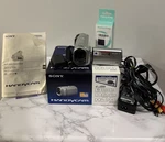 Sony DCR-SX40 Gb Camcorder Silver Tested And Working With Sd Card. Fixed Price $110.00.