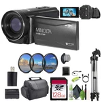 Minolta MN4K300WP Ultra Hd / 56 Mp Waterproof Camcorder - Black Bundle. Fixed Price $354.95.