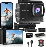 4K 60FPS Action With 64GB CARD-48MP Waterproof CAMERA,40M Underwater. Fixed Price $83.99.