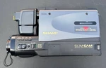 Vintage Sharp VL-L62U Slimcam Camcorder 12X Zoom W/ Charger Battery Case. Fixed Price $29.00.