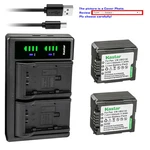 Kastar Battery LTD2 Charger For Panasonic VW-VBG130 PV-GS85 PV-GS90 Camcorder. Fixed Price $42.99.