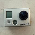 Gopro HERO2 Hd Action Camera Silver W/ Waterproof Housing & Chest Mount. Fixed Price $25.00.