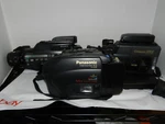 Vintage Camcorders Lot Sony CCD-F401 Jvc GR-65U Panasonic PV-A226D W/cases V1K. Fixed Price $75.00.
