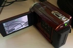 Sony Handycam DCR-SR68 Red 80GB Camcorder Tested Works Charger Battery. Fixed Price $149.95.