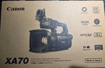 Canon XA70 Uhd 4K30 Professional Camcorder - Black. Fixed Price $2395.00.