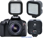 36 Light Led Pro Video System For Canon Rebel T7 80D T3I T4 T5I T6I. Fixed Price $45.27.