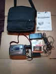 Jvc Compact GR-AX800U Video Camera Recorder Vhs-c, Case, Battery, Adaptor. Fixed Price $29.99.