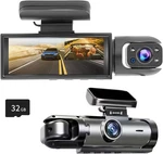 Yovda 1080P Dual Camera Dash For Cars, Driving Recorder With Ir Black. Fixed Price $50.75.