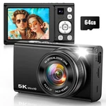 5K 96MP Digital Camera For Photography With 6X Optical ZOOM2026 Upgraded Auto.... Fixed Price $59.99.