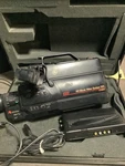 Vintage 1988 Hq Movie Video System Vhs CG9808SE Camera Case Battery Charger. Fixed Price $34.95.
