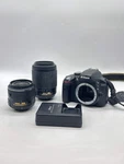 Nikon D3300 24.2MP Digital Slr Camera With Lenses, Battery And Charger. Fixed Price $249.99.