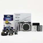 Olympus SZ-14 Silver Compact Digital Camera Tested Working Seller Japan. Fixed Price $215.12.