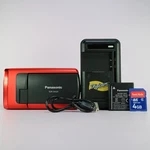 Panasonic SDR-SW20 12.0MP Compact Underwater Camcorder Red Tested Full Set. Fixed Price $134.32.