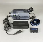 Sony Handycam DCR-TRV250 DIGITAL8 Video Camcorder With Nightshot 20X Zoom. Fixed Price $129.90.