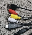 Original Sony Cyber-shot Av Usb Cable VMC-MD3 Type Audio Video Composite. Fixed Price $24.95.