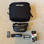 Sony CCD-TR500 HI8 Handycam Camcorder Bundle Tested & Working New Battery W/ Bag. Fixed Price $137.87.